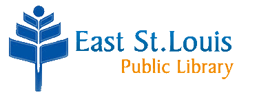east st louis public Library logo